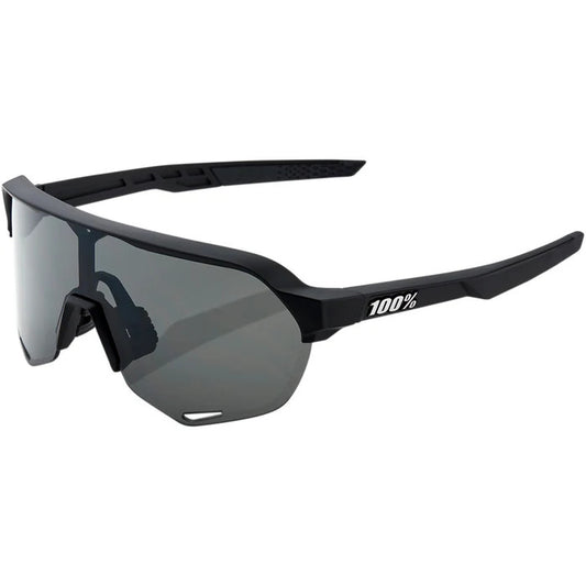 100% Glasses S2 - Soft Tact Black - Smoke Lens - OS