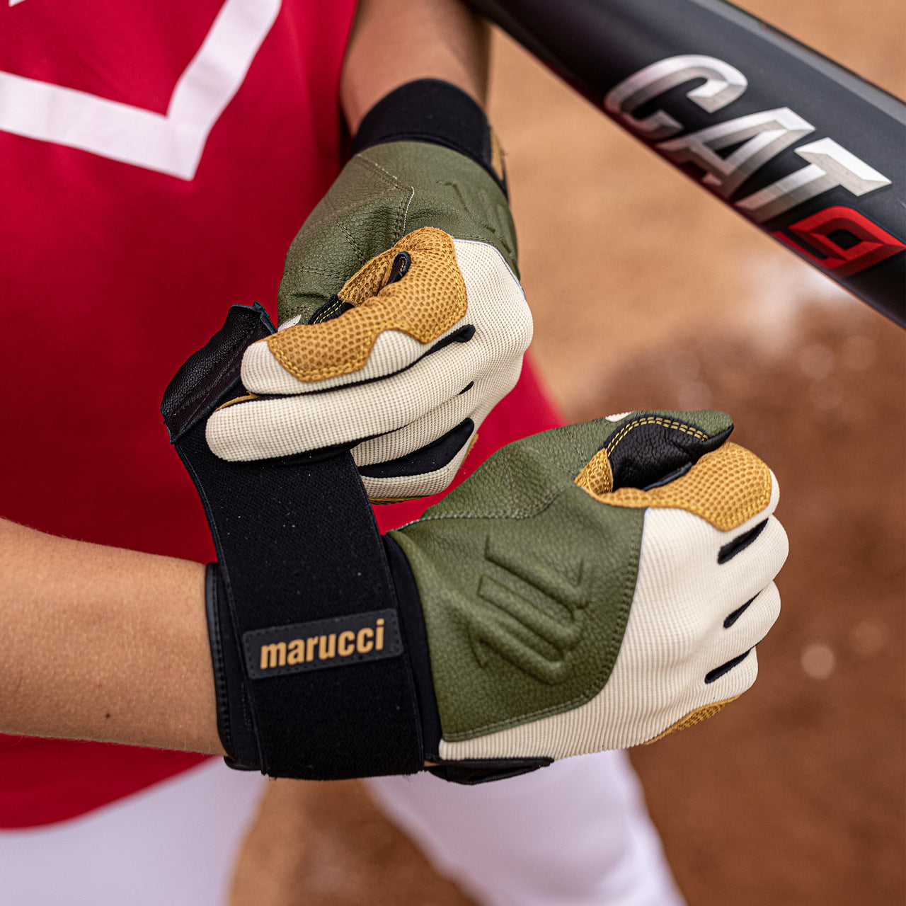 Marucci Blacksmith Full Wrap Batting Glove