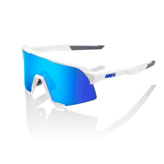 [S3] Matte White - HiPER Blue Multilayer Mirror Lens