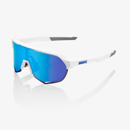 [S2] Matte White - HiPER Blue Multilayer Mirror Lens