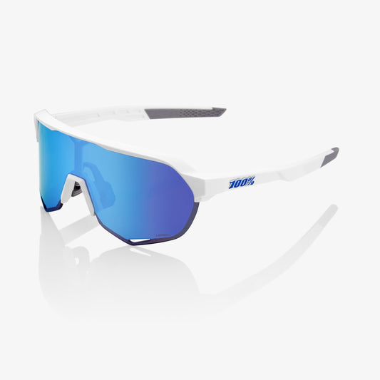 [S2] Matte White - HiPER Blue Multilayer Mirror Lens