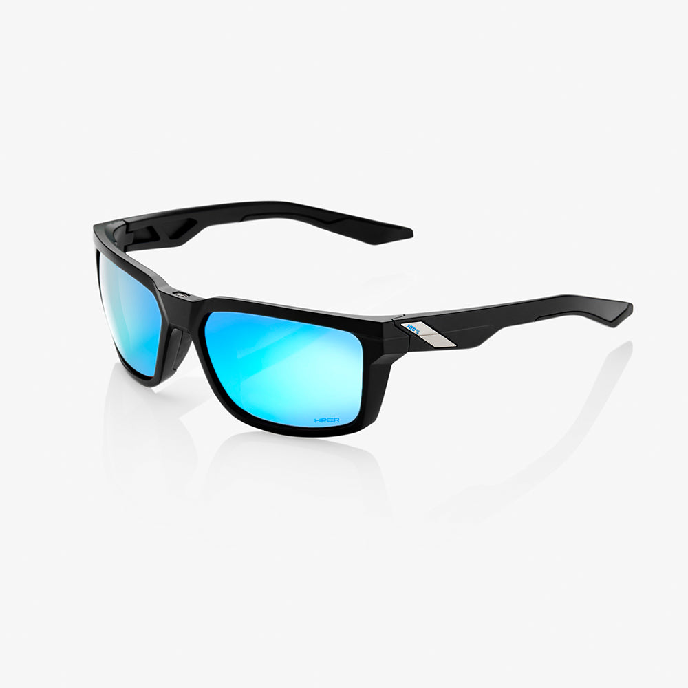 [DAZE] Matte Black - HiPER Blue Multilayer Mirror Lens