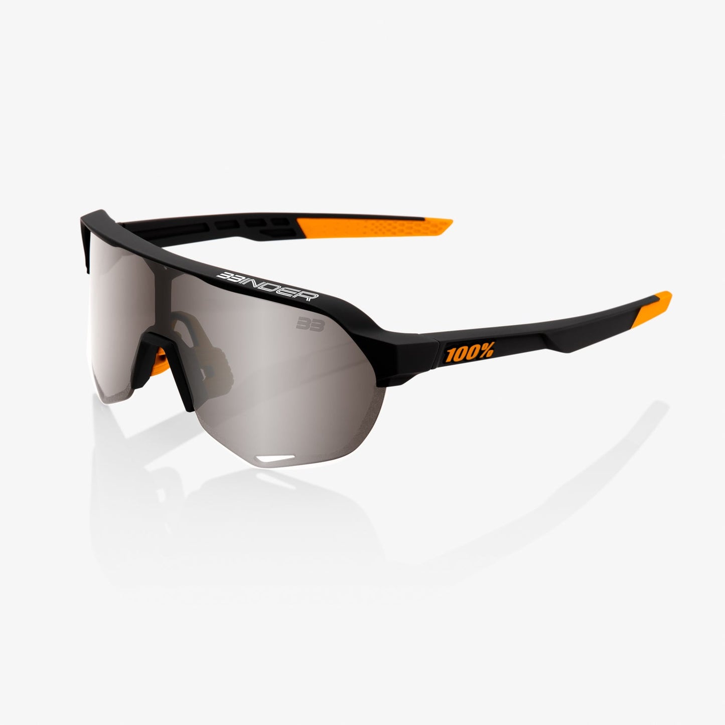 [S2] BRAD BINDER SE BLACK - SILVER MIRROR LENS